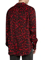 Leopard Camp Shirt