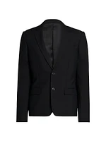 New Permanent Single-Breasted Wool Jacket