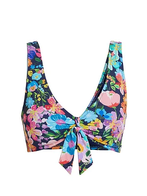Wild Bloom Bikini Top