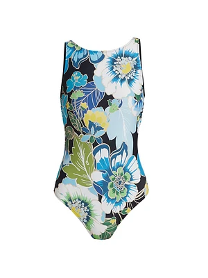 Jenn Tie Back One-Piece Swim Suit