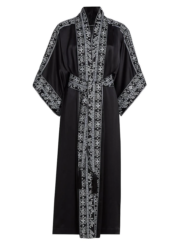 Ysobel Embroidered Robe