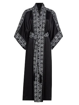 Ysobel Embroidered Robe