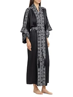 Ysobel Embroidered Robe