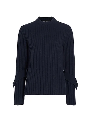 Verona Ribbed Wool-Blend Sweater