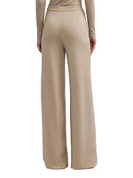 Wool Wide-Leg Pants