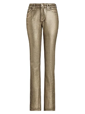 Metallic Skinny Jeans