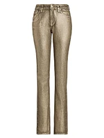 Metallic Skinny Jeans