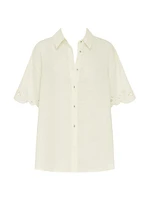 Memoir Linen Cover-Up Shirt