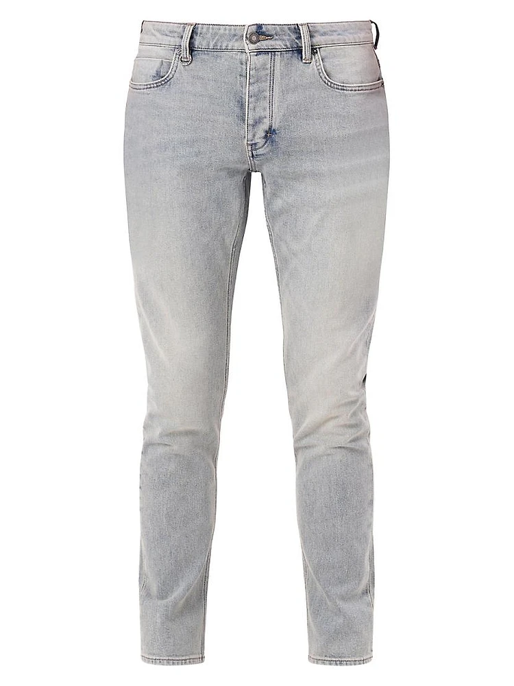 Relaxed-Seat Straight Slim Jeans