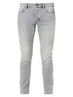 Relaxed-Seat Straight Slim Jeans