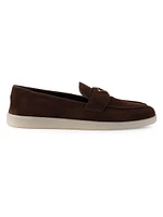 Suede Loafers