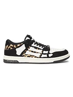 Leopard Skel Top Low Sneakers