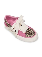 Leopard Sunset Skate Low-Top Sneakers