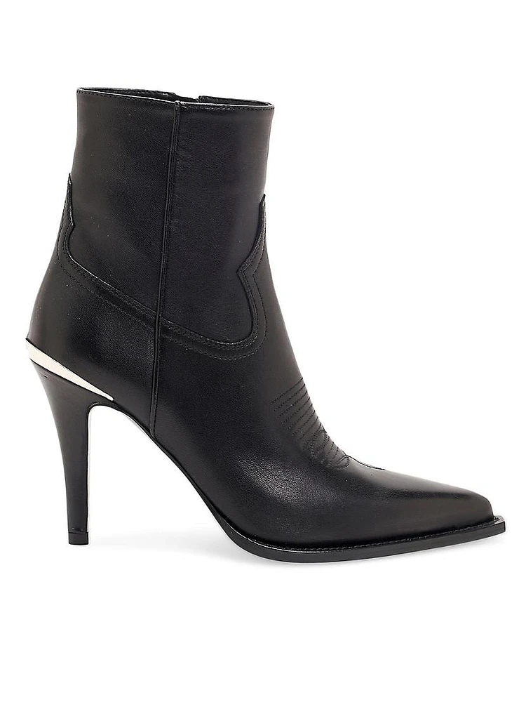 Nancy Leather Ankle Boots