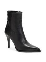 Nancy Leather Ankle Boots