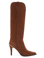 Tania 80MM Suede Tall Boots