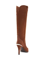 Tania 80MM Suede Tall Boots