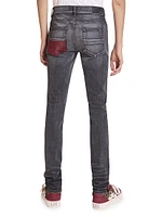 Lurex Mx1 Distressed Skinny Jeans