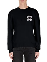 MA Quad Wool Crewneck Sweater