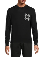 MA Quad Wool Crewneck Sweater