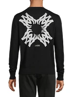 MA Quad Wool Crewneck Sweater