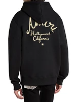 Amiri Hollywood Logo Hoodie