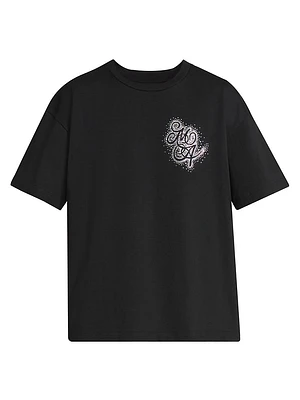 Crystal Burst MA Swirl Logo T-Shirt