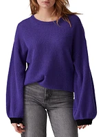 Amara Papua Balloon Cashmere-Silk Sweater