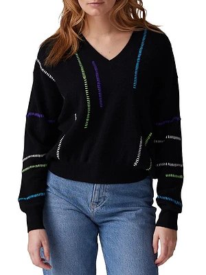 Pop Stitch Cashmere Sweater