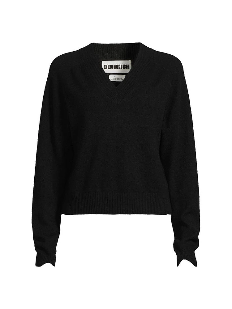 Cocolina Cashmere V-Neck Sweater