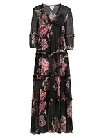Lizzy Ruffle Maxi Dress