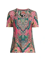 The Janie Favorite Paisley T-Shirt