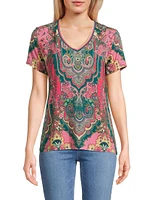 The Janie Favorite Paisley T-Shirt