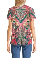 The Janie Favorite Paisley T-Shirt