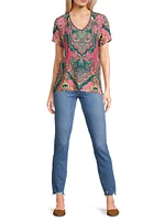 The Janie Favorite Paisley T-Shirt