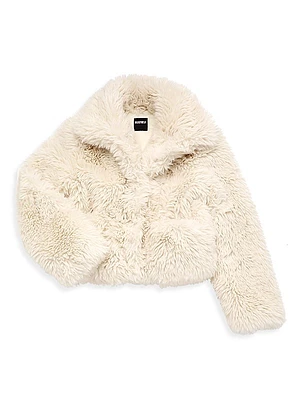 Girl's Elise Faux Fur Jacket