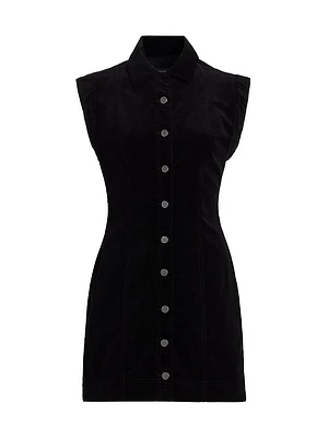 Lolita Velvet Sleeveless Minidress