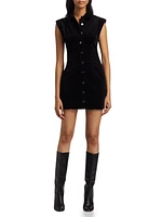 Lolita Velvet Sleeveless Minidress