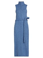 Zola Knit Tie-Waist Maxi Dress