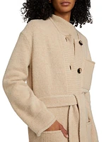 Lenora Wool-Blend Cardigan