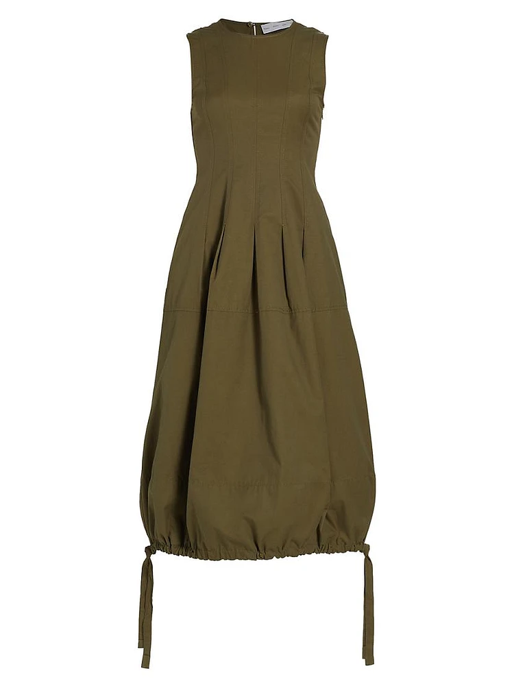 Marley Drawstring Midi-Dress