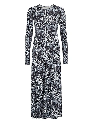 Atlas Stretch Jersey Maxi Dress