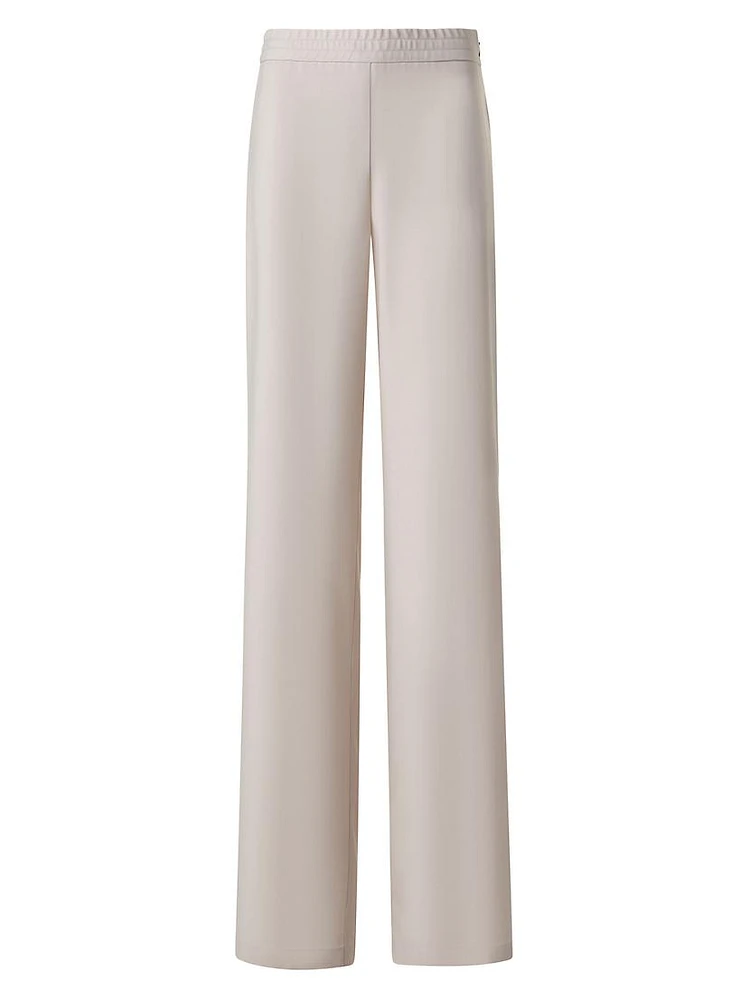 Filibert Stretch Straight-Leg Pants