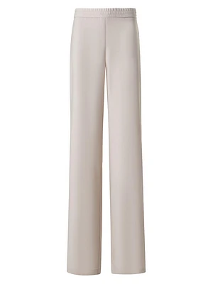 Filibert Stretch Straight-Leg Pants