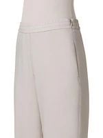 Filibert Stretch Straight-Leg Pants