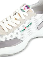 Atlantis Perforated Leather Sneakers