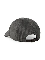 Comfort Cotton Corduroy Baseball Cap with Shiny Band