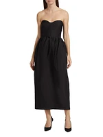 Denise Strapless Midi-Dress