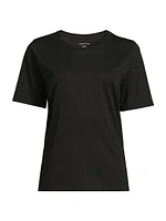 Round Neck Cotton T-Shirt