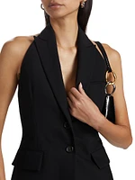 Alexa Wool-Blend Halterneck Top
